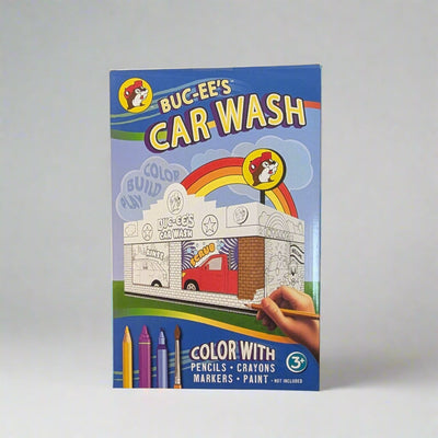 Buc-ee’s Color & Build Activity Kit – Car Wash Edition