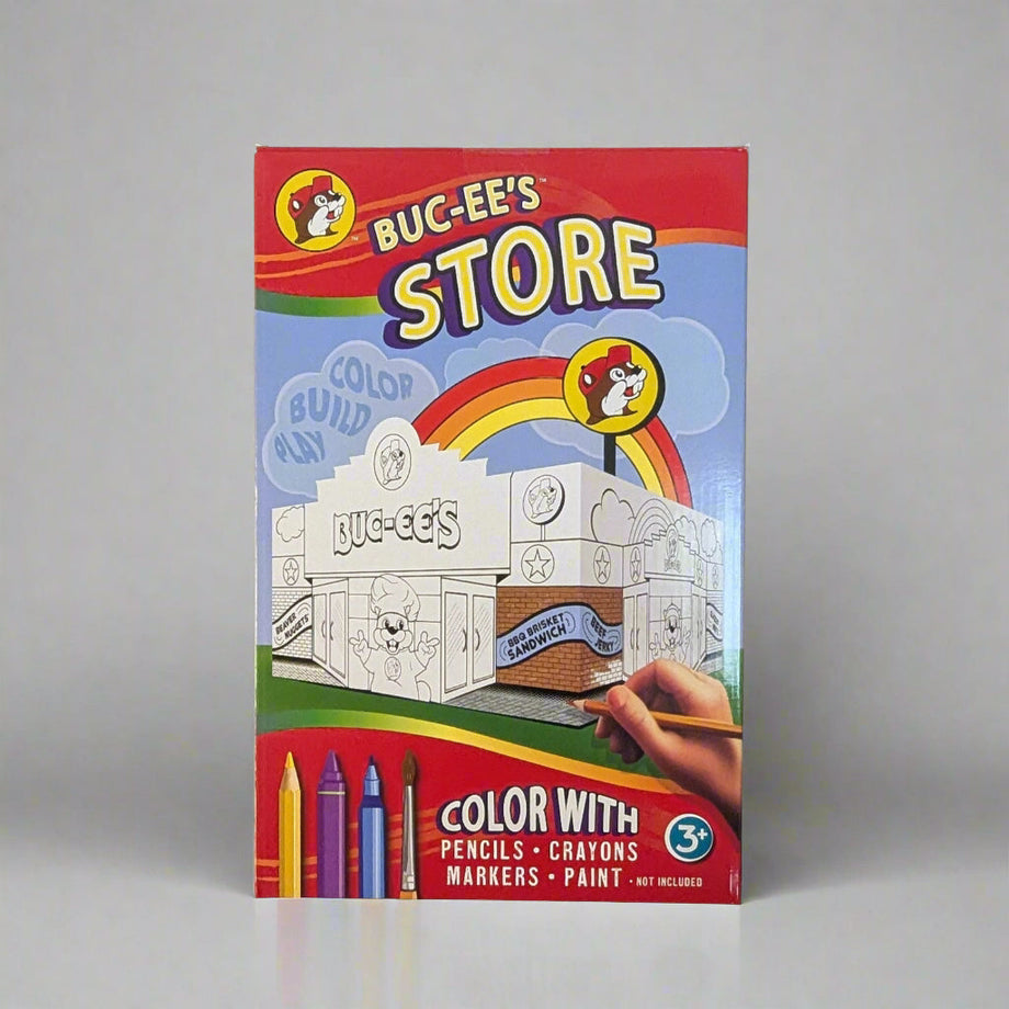 Buc-ee's Color & Build Activty Kit - Store Edition