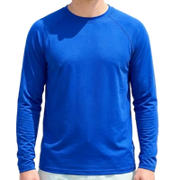 Buc-ee's Blue Long Sleeve Swim Shirt