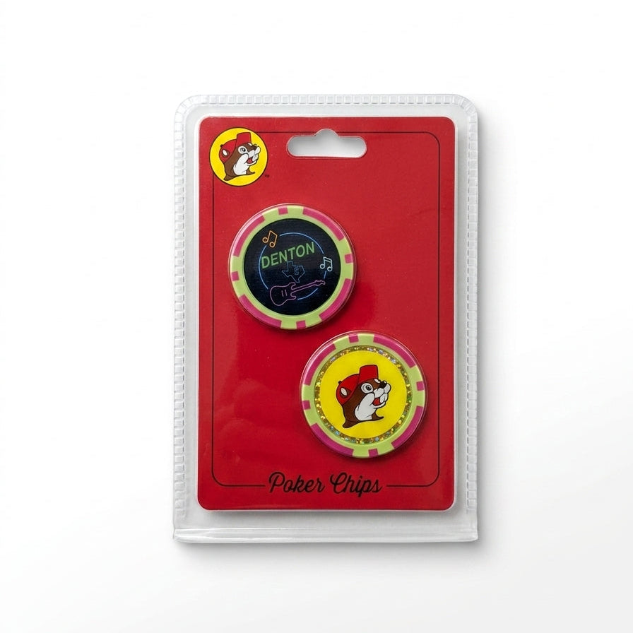 Buc-ee's Denton, TX Collectible Poker Chips