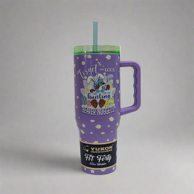 Easter "Forget the Eggs I'm Hunting Beaver Nuggets" Tumbler