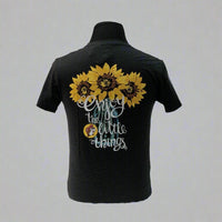 Buc-ee's "Enjoy the Little Things" Sunflower Shirt