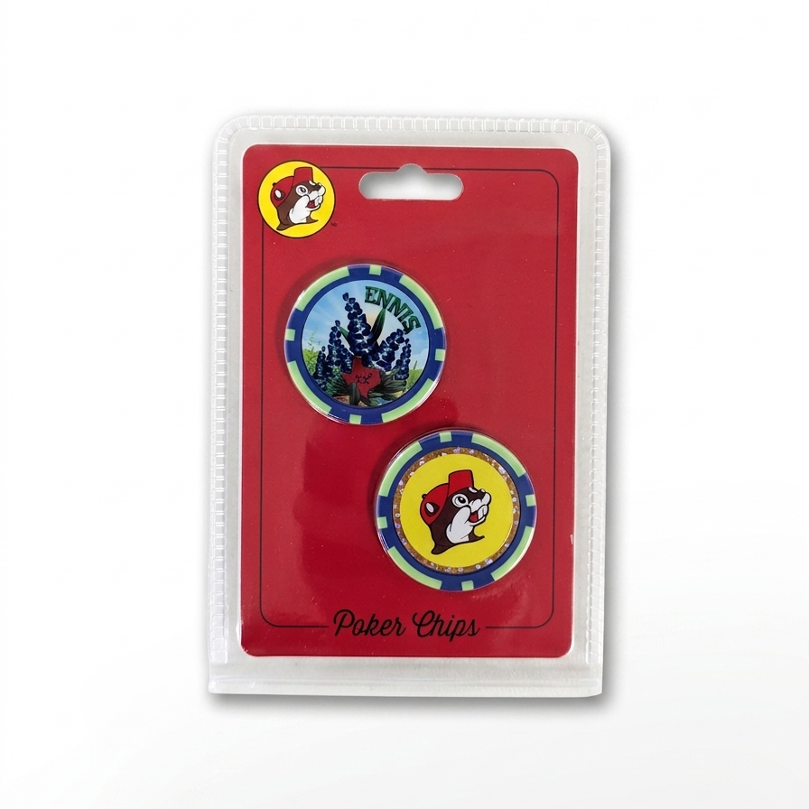 Buc-ee's Ennis, TX Collectible Poker Chips