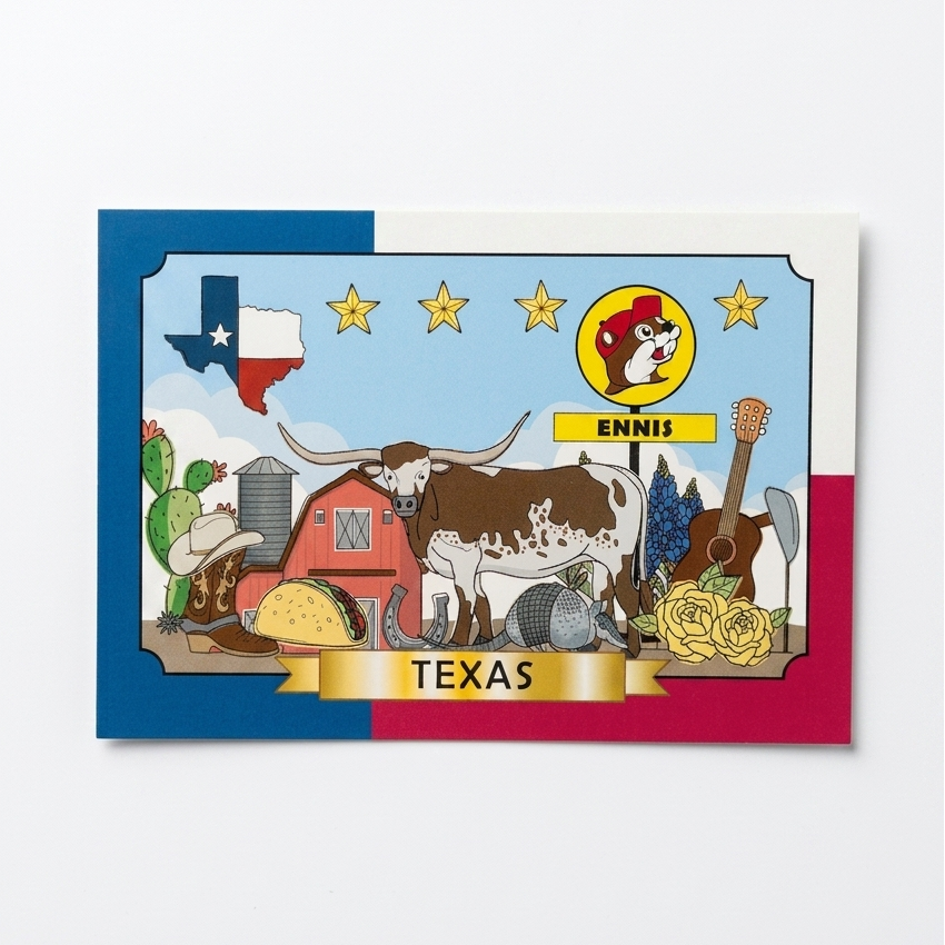 Buc-ee's Ennis, TX Postcard