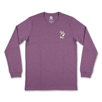 Buc-ee's Find Joy Long Sleeve Purple Shirt