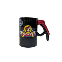 Buc-ee's Gas Pump Handle Woodsmoke Bourbon Scented Candle Mug