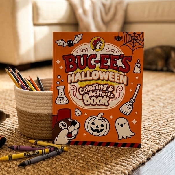 Buc-ee's 2026 Halloween Coloring & Activity Book