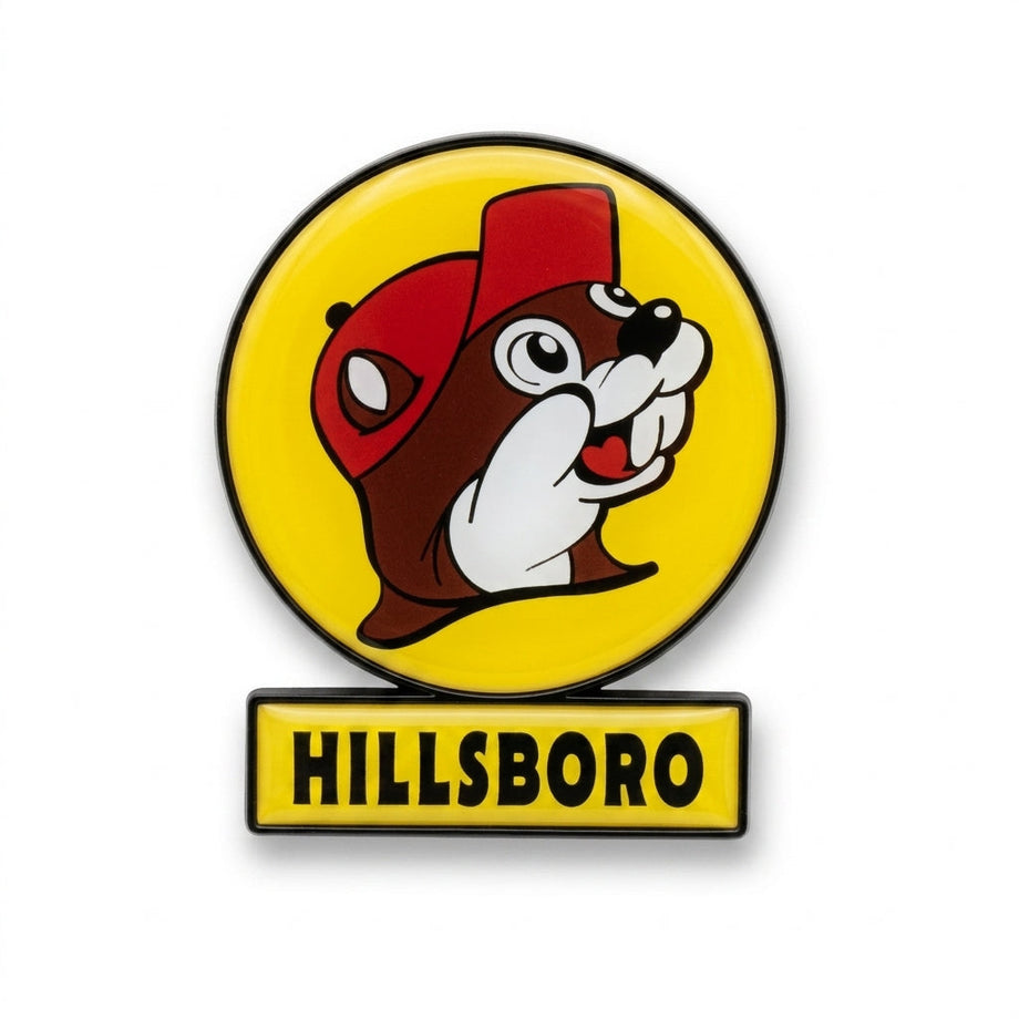 Buc-ee's Hillsboro Lollipop Sign Magnet