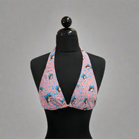 Buc-ee's Women's Pink/Blue Leopard Swim Suit