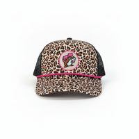 Buc-ee's Leopard Trucker Hat
