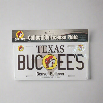 Buc-ee's License Plate