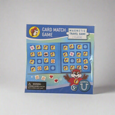 Buc-ee's Magnetic Travel Game - Card Match Game