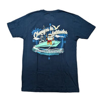 Buc-ee's Margaritaville Latitudes Blue Shirt