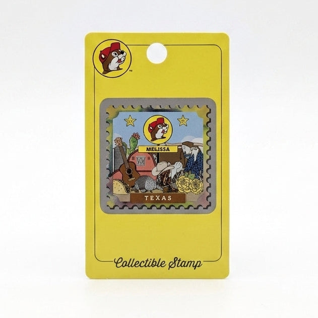 Buc-ee's Melissa Collectible Stamp