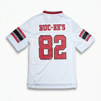 Buc-ee's Men's White Texas 82 Football Jersey