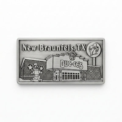 Buc-ee's New Braunfels Storefront Metal Magnet