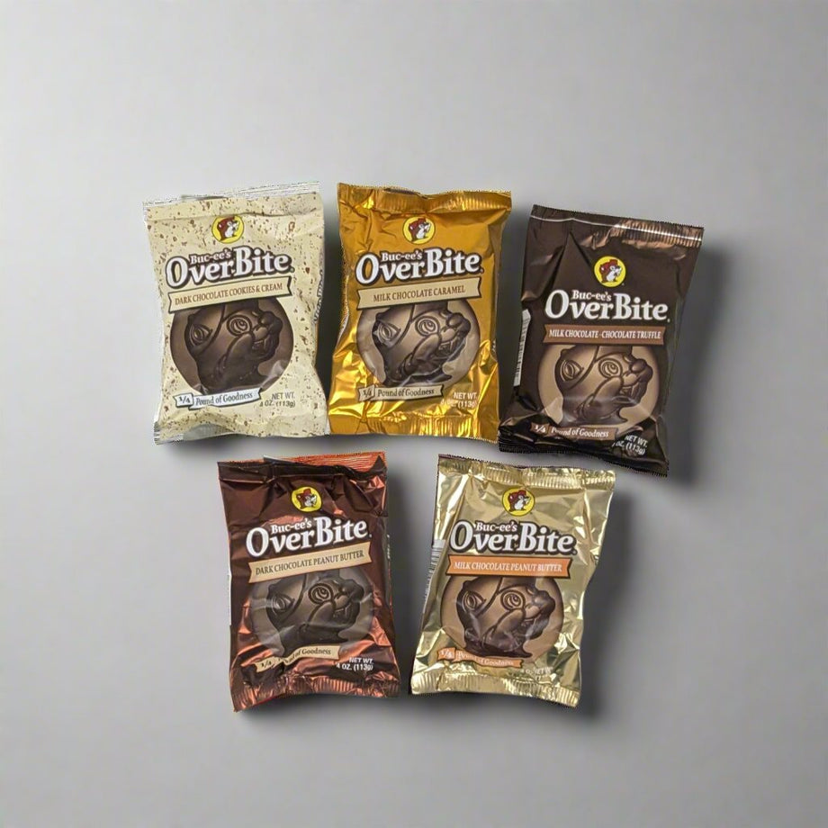 Buc-ee's Overbites Chocolate