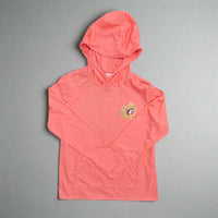 Buc-ee's Youth Performance Coral Hoodie Shirt