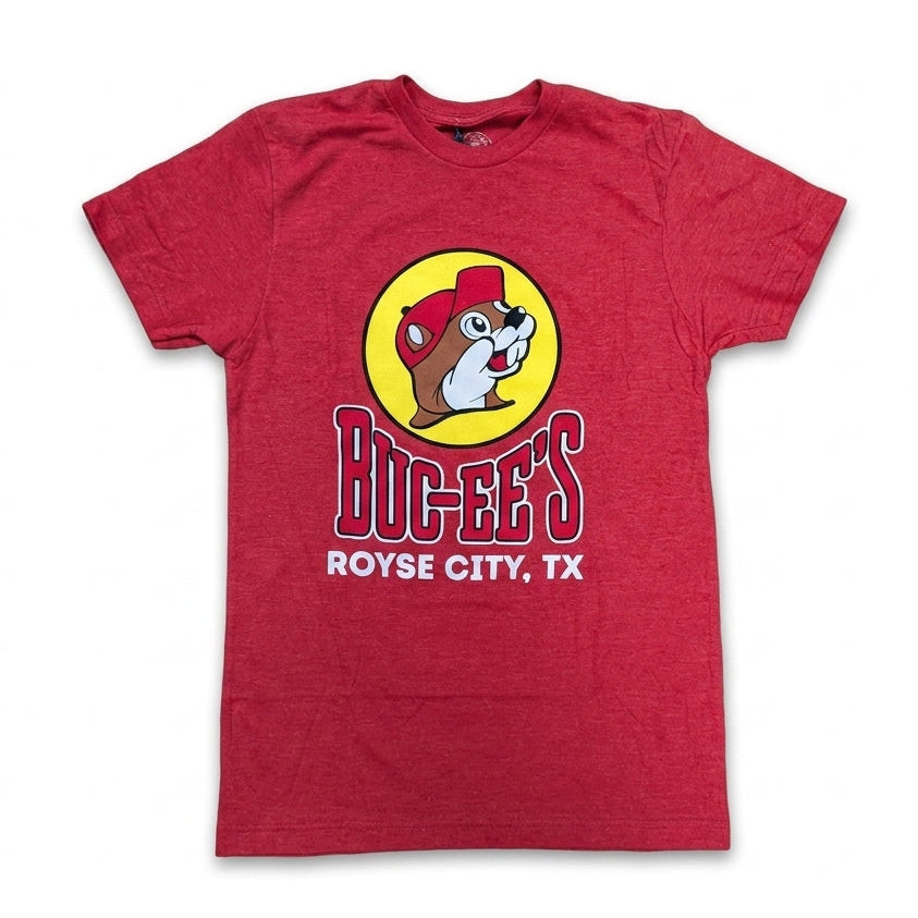 Buc-ee's Location Shirt - Royse City, Texas Red