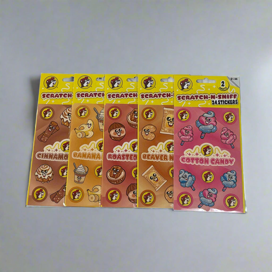 Buc-ee's Scratch-N-Sniff Stickers