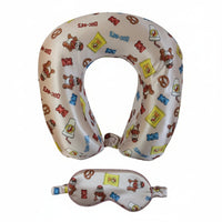 Buc-ee's Snacks Eye Mask and Neck Pillow Set