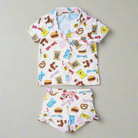 Buc-ee's Snacks Pajama Top