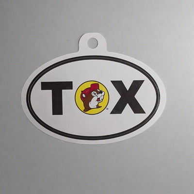 Buc-ee's TX Oval Sticker