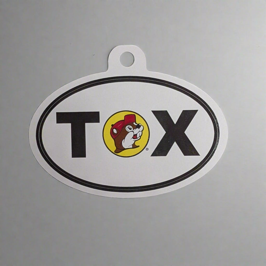 Buc-ee's TX Oval Sticker