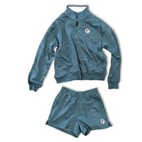 Buc-ee's Teal High Waist Fleece Shorts