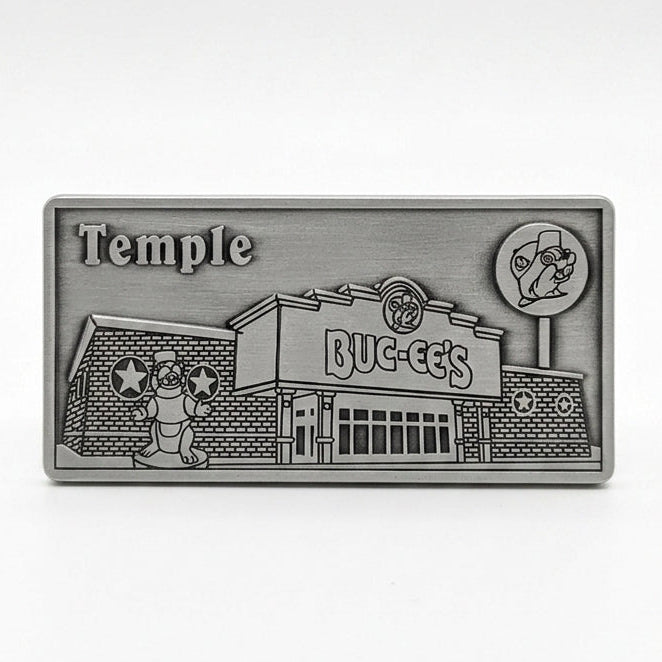 Buc-ee's Temple Store Metal Magnet