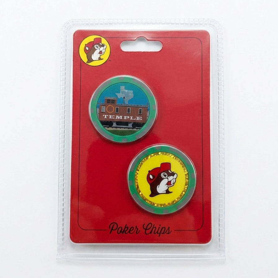 Buc-ee's Temple Collectible Poker Chips