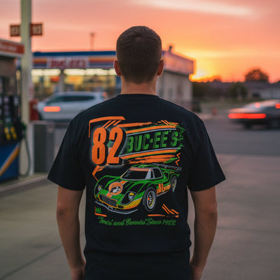 Buc-ee's "Turnin and Burnin" Black Shirt