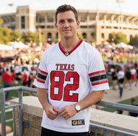 Buc-ee's Men's White Texas 82 Football Jersey