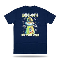 Buc-ee's Youth Sasquatch Alien Navy Shirt