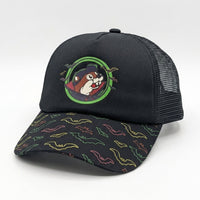 Buc-ee's Glow in the Dark Neon Bat Trucker Hat