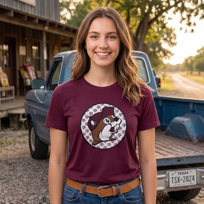 Buc-ee's Texas A&M Maroon Shirt