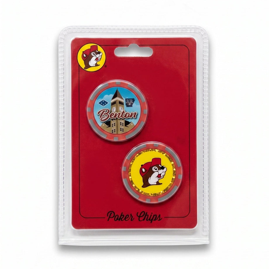 Buc-ee's Benton Arkansas Collectible Poker Chips