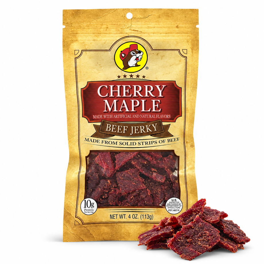 Buc-ee's Cherry Maple Beef Jerky