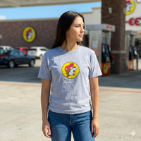 Buc-ee's Peace Love Buc-ee's Gray Shirt