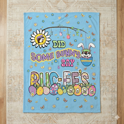 Buc-ee's "Did Some Bunny Say Buc-ee's" Easter 2026 Blanket