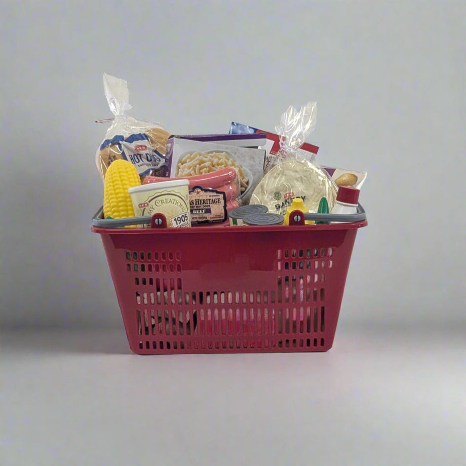 H-E-B Dinner Food Shopping Basket Toy