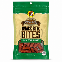 Buc-ee's Pork & Beef Snack Stix Bites