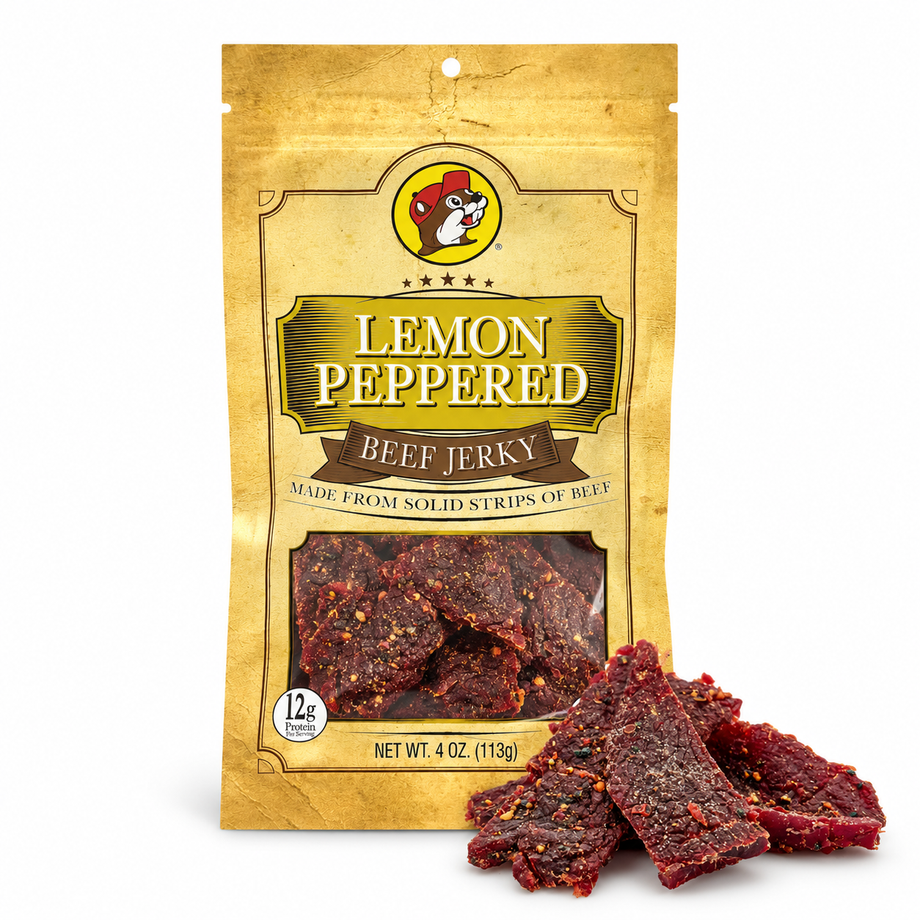 Buc-ee's Lemon Peppered Beef Jerky