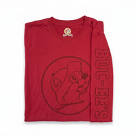 Buc-ee's Red Long Sleeve Shirt