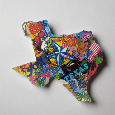 Buc-ee's Texas Pride Wooden State Cutout