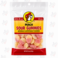 Buc-ee's Peach Sour Gummies