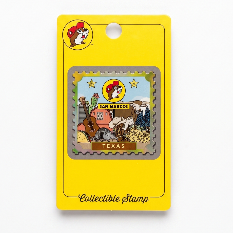 Buc-ee's San Marcos Collectible Stamp