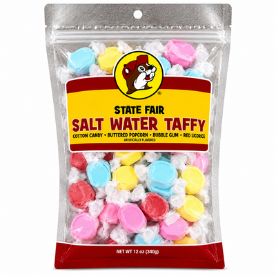 Buc-ee's State Fair Saltwater Taffy (12 oz Bag)