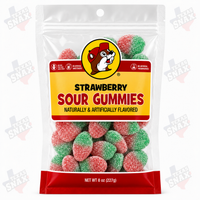 Buc-ee's Strawberry Sour Gummies