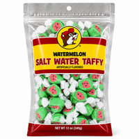 Buc-ee's Watermelon Saltwater Taffy (12 oz Bag)